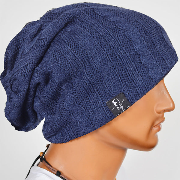 Mens baggy hot sale beanie hats