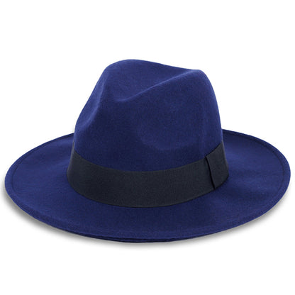 fedora hat blue