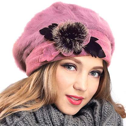 womens winter beret
