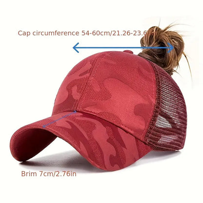 Women Ponytail Baseball Cap A9902